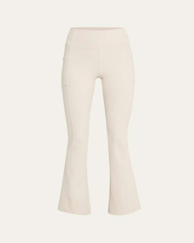 Directional Rib Bootcut Leggings